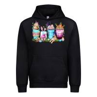 Black rabbit coffee cups Urban Hoodie - Zillion Design Studio