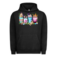 Pigment Black rabbit coffee cups Urban Hoodie - Zillion Design Studio