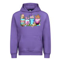 Tulip rabbit coffee cups Urban Hoodie - Zillion Design Studio