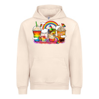 Sandshell rainbow coffee cups Urban Hoodie - Zillion Design Studio