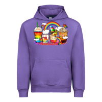 Tulip rainbow coffee cups Urban Hoodie - Zillion Design Studio