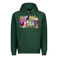 Sports Green boss babe coffee cups Premium Hoodie - Zillion Design Studio