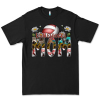 Black volleyball mom Premium Tee - SublimationCraftShop