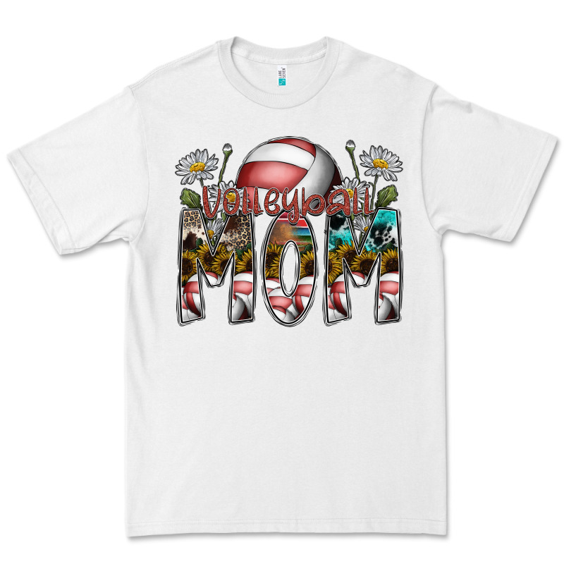 Volleyball Mom Premium Tee by SublimationCraftShop | Teevron