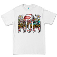 White volleyball mom Premium Tee - SublimationCraftShop