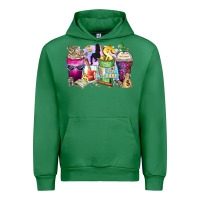 Emerald boss babe coffee cups Urban Hoodie - Zillion Design Studio
