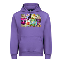 Tulip boss babe coffee cups Urban Hoodie - Zillion Design Studio