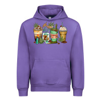 Tulip highly caffeinated coffee cups Urban Hoodie - Zillion Design Studio