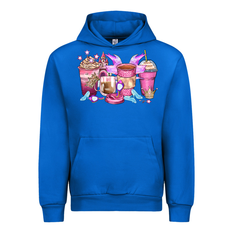 Princess Coffee Cups Urban Hoodie by Zillion Design Studio | Teevron