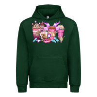 Forest Green princess coffee cups Urban Hoodie - Zillion Design Studio