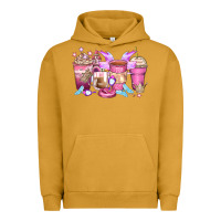 Pigment Peanut Butter princess coffee cups Urban Hoodie - Zillion Design Studio