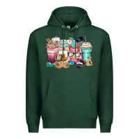 Sports Green small business coffee cups Premium Hoodie - Zillion Design Studio