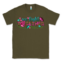 Army Green We Fight Together Classic Tee - BundleAndBundleShop