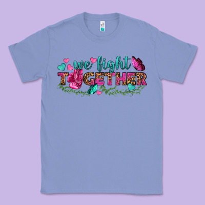 We Fight Together Classic Tee Designed By Bundleandbundleshop