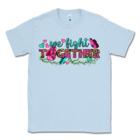 Dusty Blue We Fight Together Classic Tee - BundleAndBundleShop
