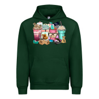 Forest Green small business coffee cups Urban Hoodie - Zillion Design Studio