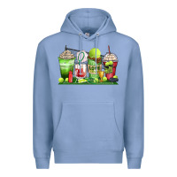 Colony Blue tennis coffee cups Premium Hoodie - Zillion Design Studio