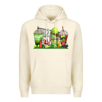 Sandshell tennis coffee cups Premium Hoodie - Zillion Design Studio