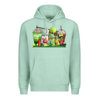 Seafoam tennis coffee cups Premium Hoodie - Zillion Design Studio