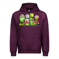 Mauve Wine tennis coffee cups Urban Hoodie - Zillion Design Studio