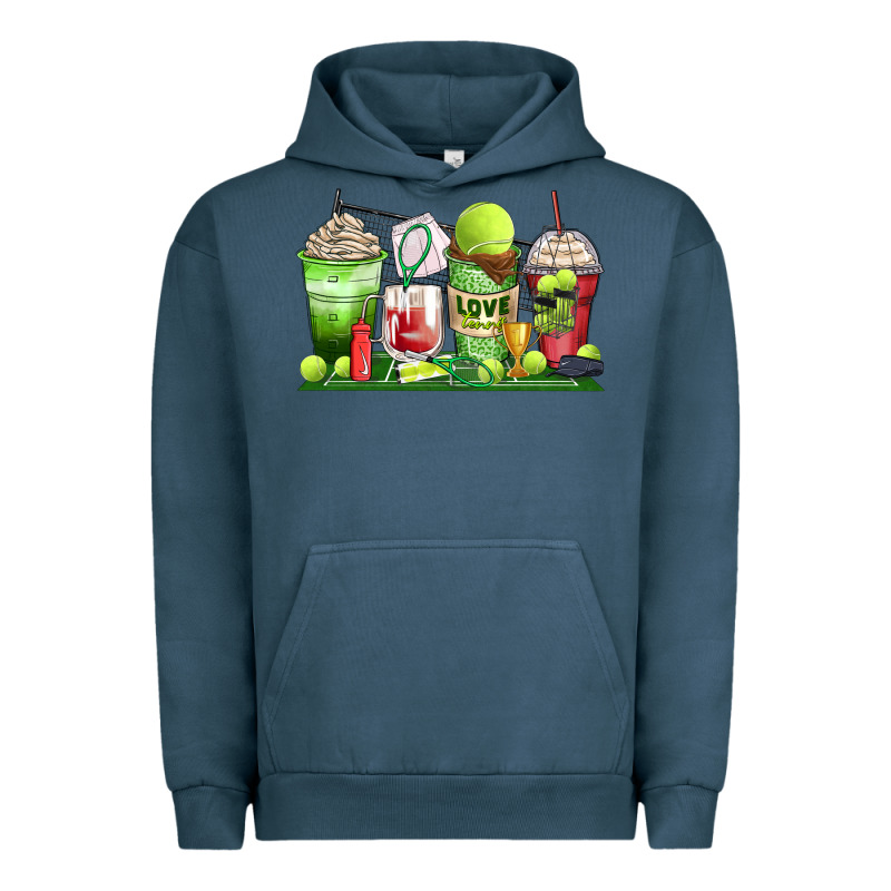 Tennis Coffee Cups Urban Hoodie by Zillion Design Studio | Teevron