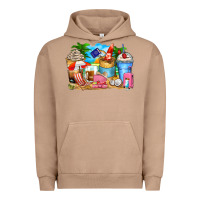 Pigment Burro travel coffee cups Urban Hoodie - Zillion Design Studio