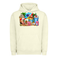 Pigment Pistachio travel coffee cups Urban Hoodie - Zillion Design Studio
