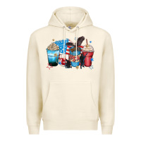 Tofu usa coffee cups Premium Hoodie - Zillion Design Studio