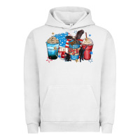 Pigment Lunar Rock usa coffee cups Urban Hoodie - Zillion Design Studio