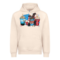 Sandshell usa coffee cups Urban Hoodie - Zillion Design Studio
