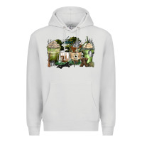 Dove Grey veteran coffee cups Premium Hoodie - Zillion Design Studio