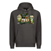 Smoke veteran coffee cups Premium Hoodie - Zillion Design Studio