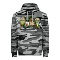 Slate Camo veteran coffee cups Premium Hoodie - Zillion Design Studio