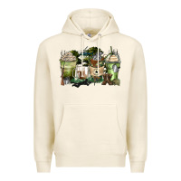 Tofu veteran coffee cups Premium Hoodie - Zillion Design Studio