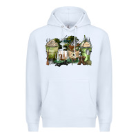 White veteran coffee cups Premium Hoodie - Zillion Design Studio
