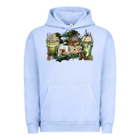 Pigment Grape Ice veteran coffee cups Urban Hoodie - Zillion Design Studio