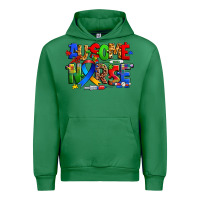 Emerald ausome autism nurse Urban Hoodie - Zillion Design Studio