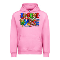Fuchsia Pink ausome autism nurse Urban Hoodie - Zillion Design Studio