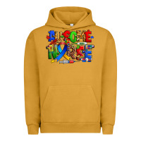 Pigment Peanut Butter ausome autism nurse Urban Hoodie - Zillion Design Studio