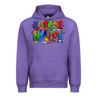Tulip ausome autism nurse Urban Hoodie - Zillion Design Studio