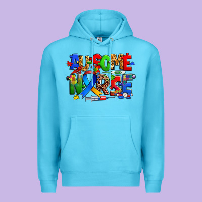 Ausome Autism Nurse Premium Hoodie Designed By Zillion Design Studio
