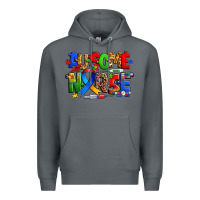 Rock ausome autism nurse Premium Hoodie - Zillion Design Studio