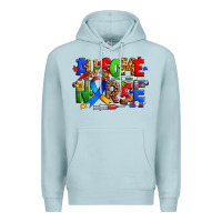 Blue Mist ausome autism nurse Premium Hoodie - Zillion Design Studio