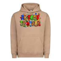 Pigment Burro ausome autism teacher Urban Hoodie - Zillion Design Studio