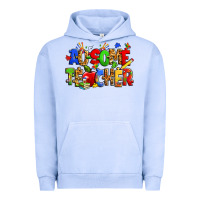 Pigment Grape Ice ausome autism teacher Urban Hoodie - Zillion Design Studio