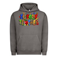 Pigment Tornado ausome autism teacher Urban Hoodie - Zillion Design Studio
