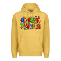 Antique Gold ausome autism teacher Premium Hoodie - Zillion Design Studio