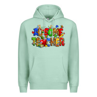 Seafoam ausome autism teacher Premium Hoodie - Zillion Design Studio