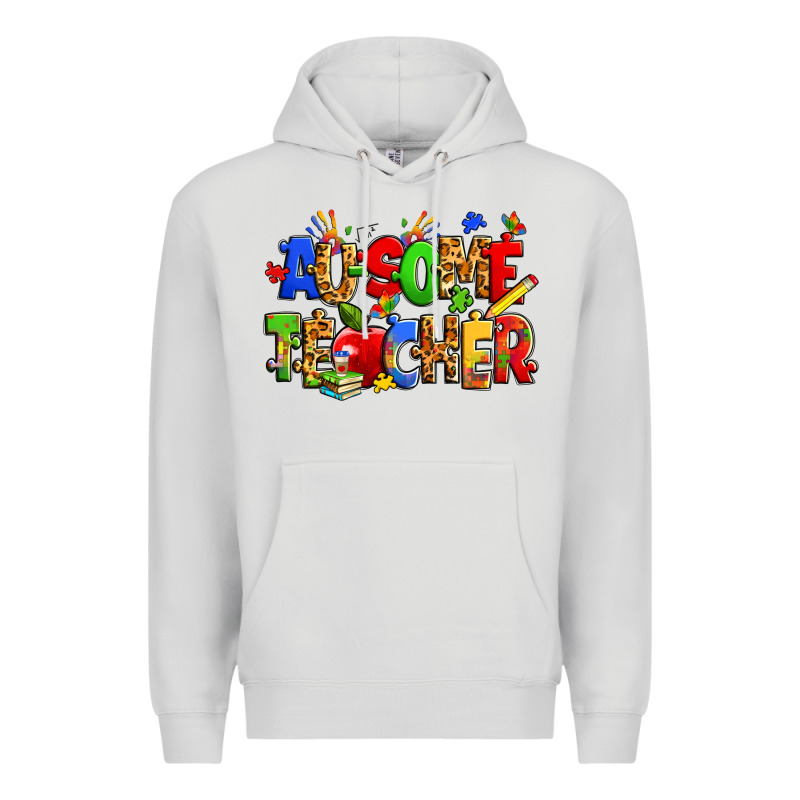 Ausome Autism Teacher Premium Hoodie by Zillion Design Studio | Teevron
