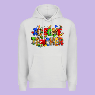 Ausome Autism Teacher Premium Hoodie Designed By Zillion Design Studio